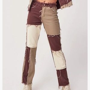 Patchwork Pants